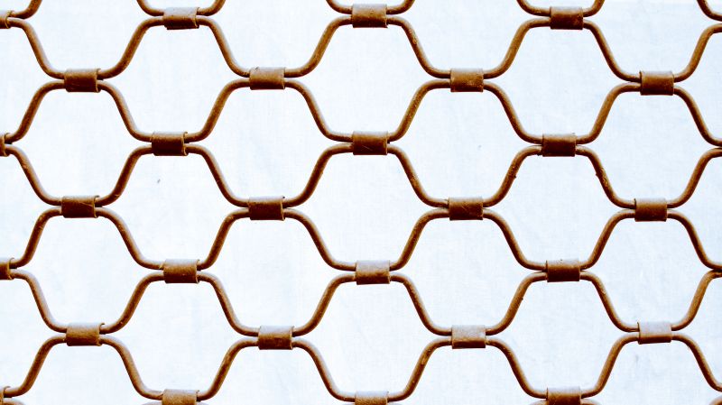 Brown Chain Link Fence Repair