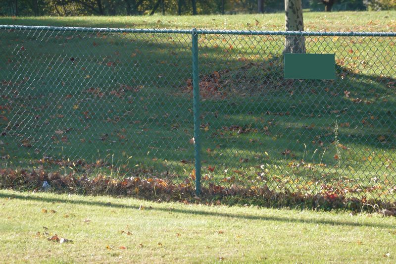 Brown Chain Link Fence Repair
